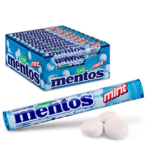 Mentos Bonbons | Rolle Der Münzanstalt | Mentos Bonbons | Mentos Großpackung | 40 Pack | 300 Gram Total Mentos Bonbons | Rolle Der Münzanstalt | Mentos Bonbons | Mentos Großpackung | 40 Pack | 300 Gram Total von Perfetti Van Melle
