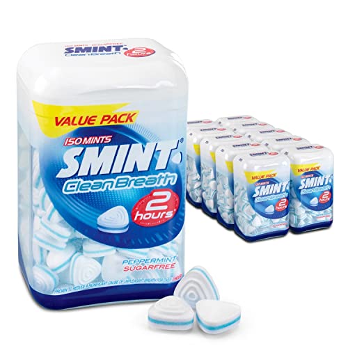 Smints | Clean Breath Pfefferminzflasche | Smint Clean Breath | Smint Mint | 10 Pack | 1050 Gram Total von Smint