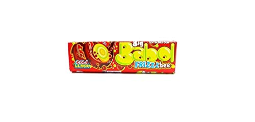 Perfetti Big Babol Cola Lemon soft bubble gum Frizz Bee Cola Zitrone weicher Kaugummi stick 72pz von Perfetti