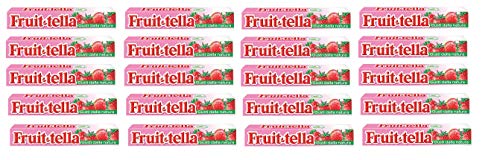 Perfetti Fruittella Caramelle Morbide alla Fragola weiche Erdbeer Süßigkeiten stick 20pz von Perfetti