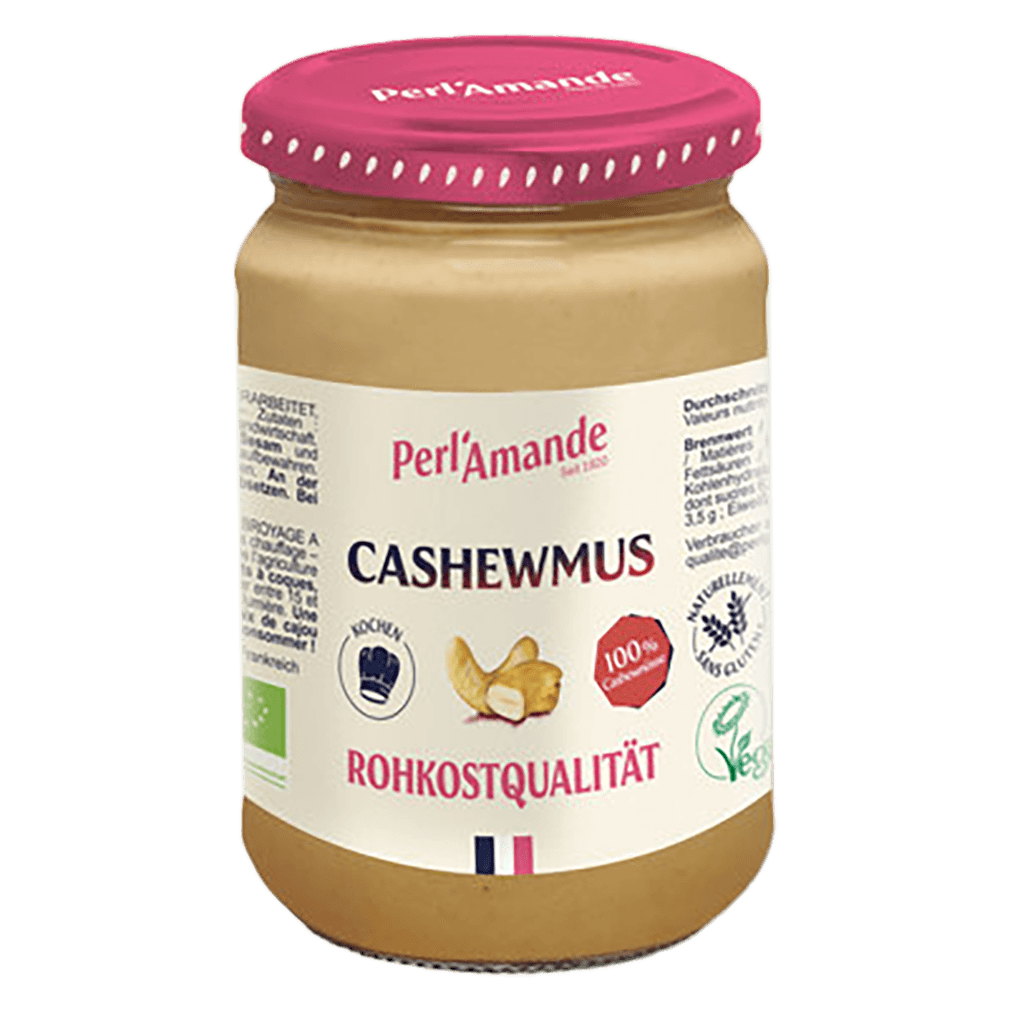 Bio Cashewmus Rohkostqualität Bio Cashewmus Rohkostqualität von Perl'Amande