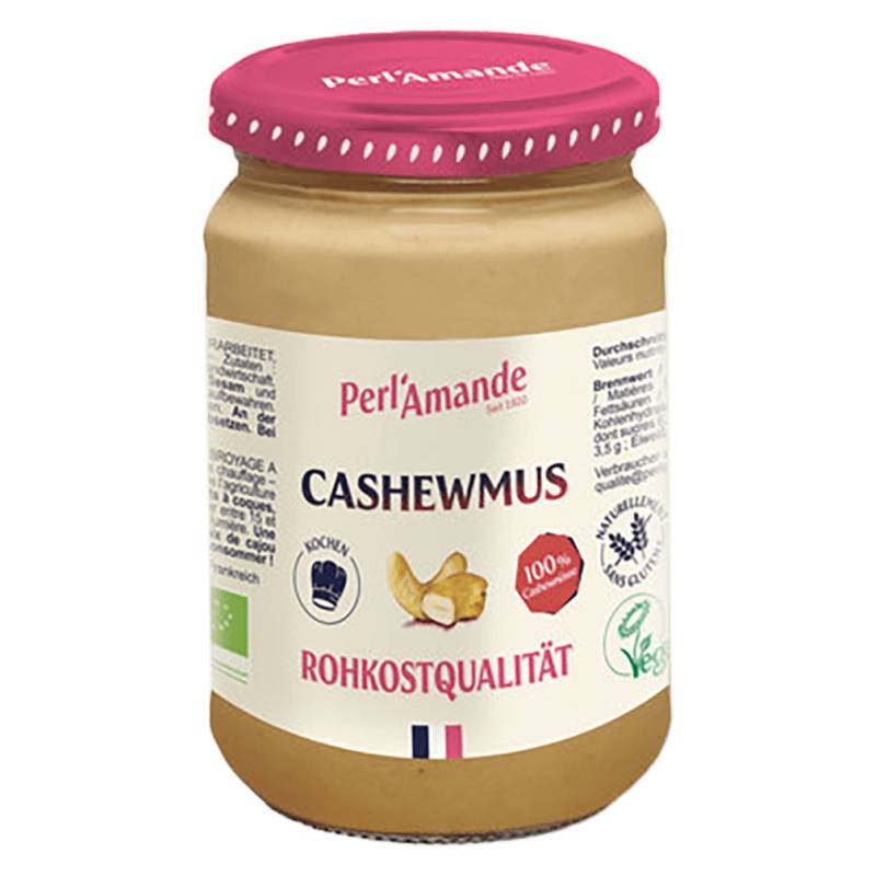 Bio Cashewmus Rohkostqualität von Perl'Amande