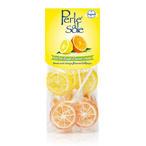 Mit Zitrone und Orange aromatisierter Lutscher - Perle di Sole von Perle di Sole