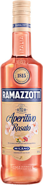 Ramazzotti Aperitivo Rosato 15% vol. 0,7 l von Pernod Ricard