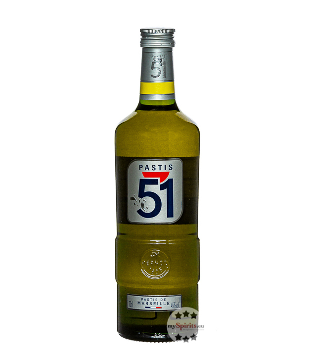 Pastis 51 (45 % Vol., 0,7 Liter) von Pernod-Ricard