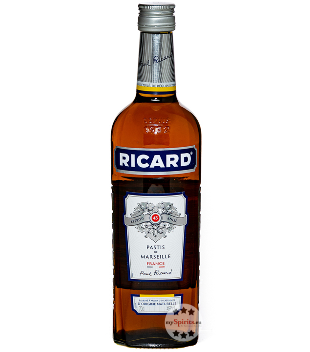 Ricard Pastis de Marseille 45 (45 % Vol., 0,7 Liter) von Pernod-Ricard