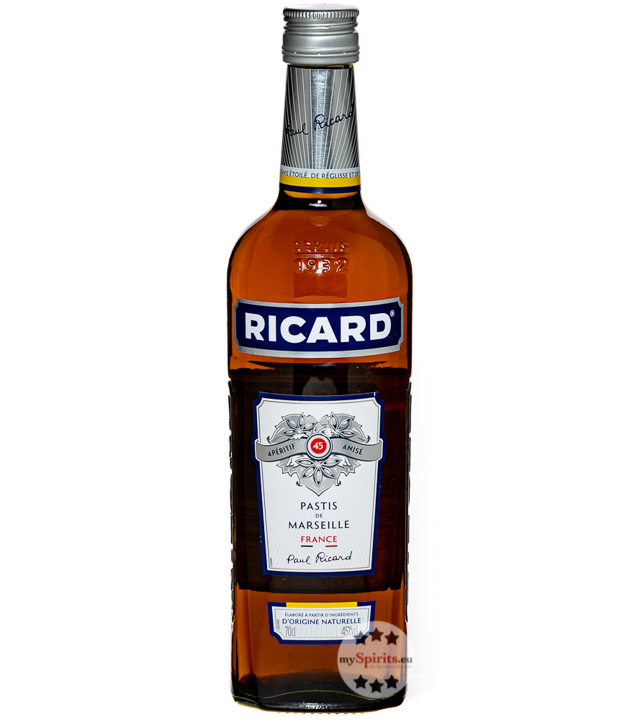 Ricard Pastis de Marseille 45 (45 % Vol., 0,7 Liter) von Pernod-Ricard