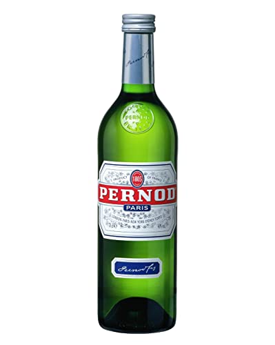 Pernod – Edler Kräuterlikör mit Sternanis und erfrischendem Kräuteraroma – Spirituose mit universeller Mixbarkeit – 1 x 0,7 l von Pernod
