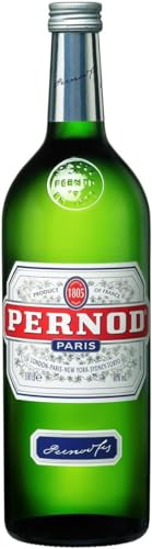 Pernod – Edler Kräuterlikör mit Sternanis und erfrischendem Kräuteraroma – Spirituose mit universeller Mixbarkeit – 1 x 1 l von Pernod