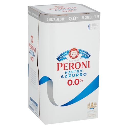 Peroni Nastro Azzurro Alkoholfrei, 4 x 330 ml von Peroni