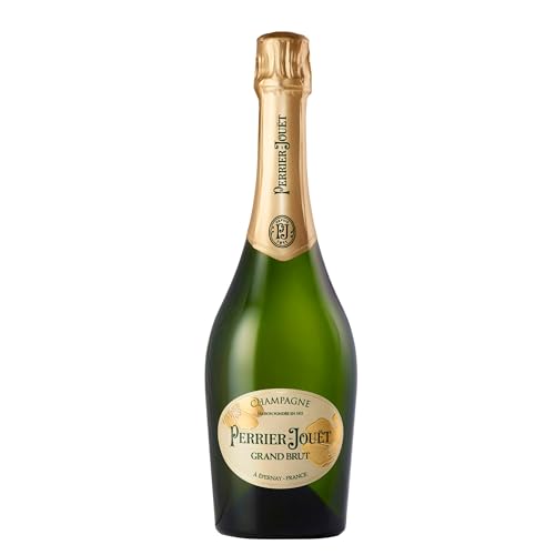 Perrier-Jouët Grand Brut – Blumig-frischer und trockener Champagner aus dem Hause Perrier-Jouët – 1 x 0,75 l von PERRIER-JOUET