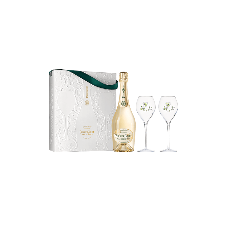 Perrier-Jouët : Blanc de Blancs GreenBox + 2 Champagner flöten Perrier-Jouët : Blanc de Blancs GreenBox + 2 Champagner flöten von Perrier-Jouët