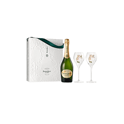 Perrier-Jouët : Coffret Grand Brut GreenBox + 2 Champagner flöten von Perrier-Jouët