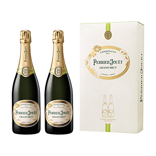 Perrier Jouet 2 Flaschen Gran Brut mit Etui Confezione da 2 bottiglie Perrier Jouet von PERRIER-JOUET