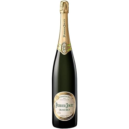 Perrier-Jouët Grand Brut – Blumig-frischer und trockener Champagner aus dem Hause Perrier-Jouët – 1 x 1,5 l von PERRIER-JOUET