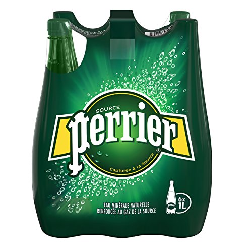 Perrier 6 Flaschen Sprudelwasser, erfrischend/lebendig, 1 l von Perrier