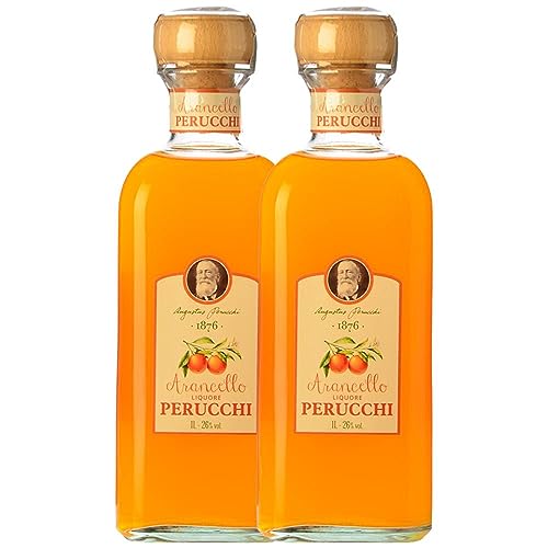 Liköre Perucchi 1876 Liquore Arancello Rakete Flasche 1 L (Schachtel mit 2 Rakete Flasche von 1 L) von Perucchi 1876