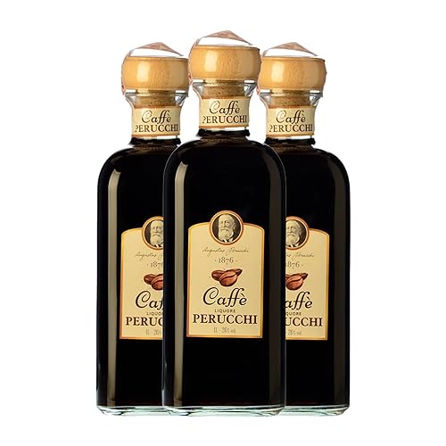 Liköre Perucchi 1876 Liquore Caffè Rakete Flasche 1 L (Schachtel mit 3 Rakete Flasche von 1 L) von Perucchi 1876