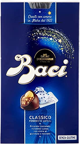 3x Perugina Baci Bijou Classico Pralinen mit Extra dunkle Schokoladenpraline gefüllt mit Haselnüssen 200g 3x Perugina Baci Bijou Classico Pralinen mit Extra dunkle Schokoladenpraline gefüllt mit Haselnüssen 200g von Perugina