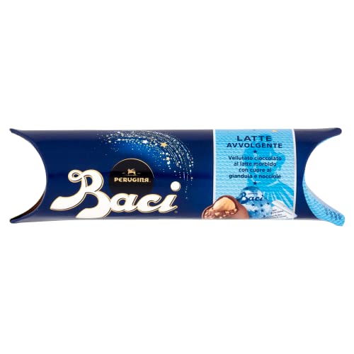 3x Perugina Baci Bijou Latte 3 Pralinen mit Milchschokolade gefüllt mit Gianduja und Haselnuss 37,5 von Perugina