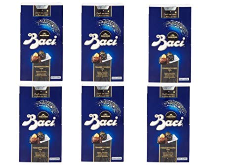 6x Baci Perugina 14 st. Fondentissimo 70% Dunkle Schoko Pralinen 200g schokolade von Perugina