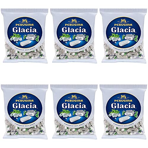 6x Perugina Glacia Caramelle alla menta senza glutine Bonbons Süßigkeit Mint gluten-free candies 200g 6x Perugina Glacia Caramelle alla menta senza glutine Bonbons Süßigkeit Mint gluten-free candies 200g von Perugina