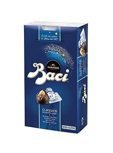 BACI PERUGINA Dunkle Pralinen gefüllt mit Gianduia und ganzen Haselnüssen 2x200g BACI PERUGINA Dunkle Pralinen gefüllt mit Gianduia und ganzen Haselnüssen 2x200g von Baci Perugina
