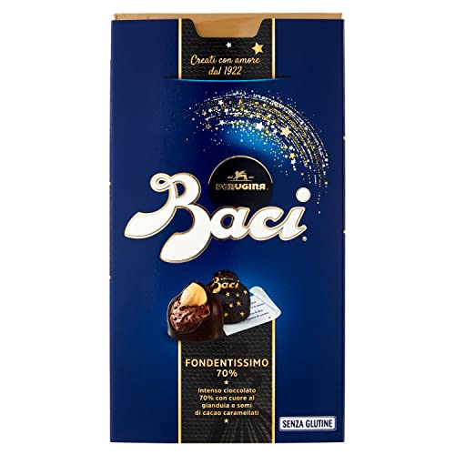 Perugina - Baci Perugina mit Dunkler Schokolade 70% 200gr von Perugina