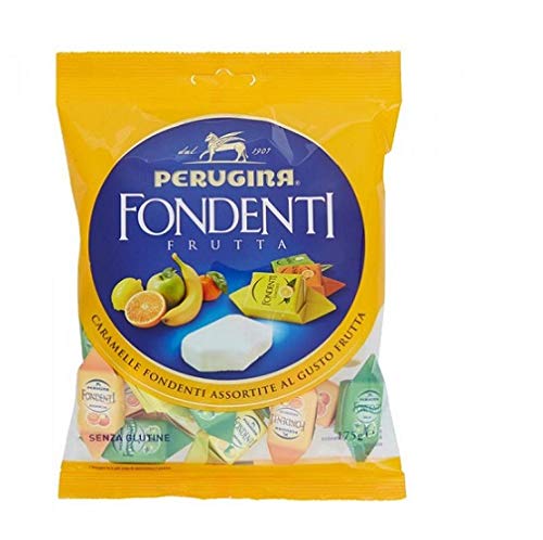 Perugina Fondenti Gusto Frutta Bonbons mit Fruchtgeschmack italien 175g Beutel von Perugina