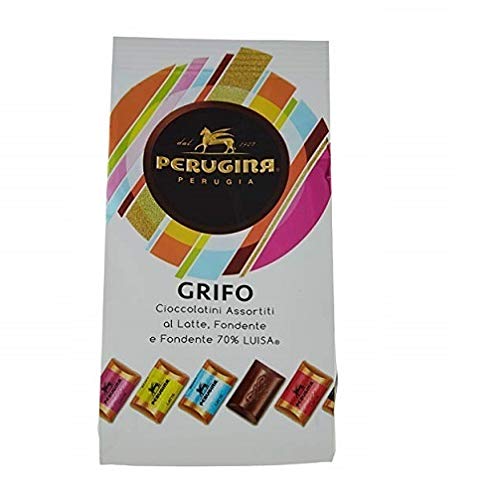Perugina Grifo Milch & Dunkle 51%, dunkle 70% Italian Schokolade Kakao 200g Perugina Grifo Milch & Dunkle 51%, dunkle 70% Italian Schokolade Kakao 200g von Perugina