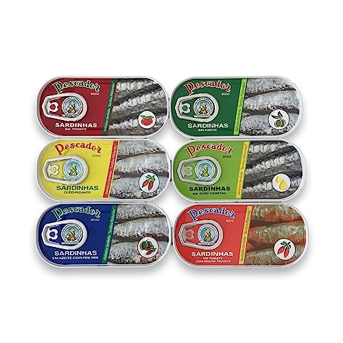Pescador Sardinen Mix - 6 Arten - Portugal Pescador Sardinen Mix - 6 Arten - Portugal von Pescador