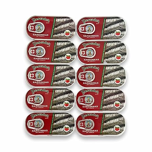 Sardinen in Tomatensauce - 10 x 56 g - Pescador - Portugal Sardinen in Tomatensauce - 10 x 56 g - Pescador - Portugal von Pescador