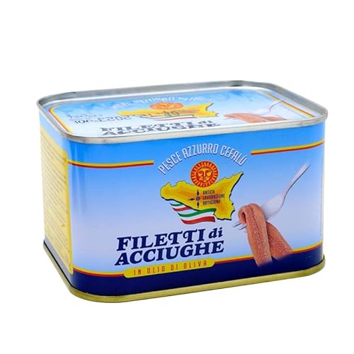 Sardellenfilets in Olivenöl Dose 720 gr von Pesce Azzurro Cefalù