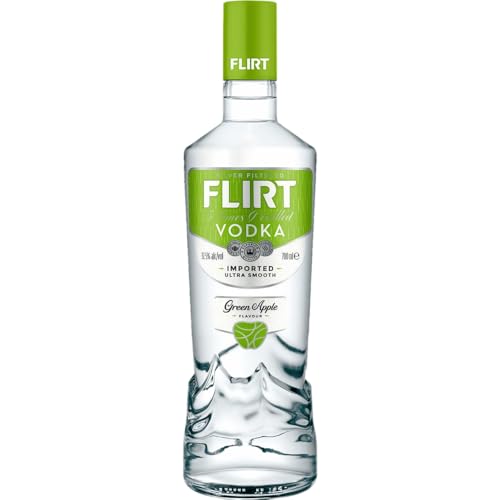 Flirt Vodka Flavor 0,7l (Green Apple) von Peshtera