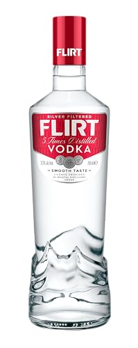 Flirt Vodka I 5-fach Destilliert I Ausgewogener Geschmack I Silber Award Gewinner The Global Vodka Masters 2023 I 37,5% Vol. I 700 ml Flirt Vodka I 5-fach Destilliert I Ausgewogener Geschmack I Silber Award Gewinner The Global Vodka Masters 2023 I 37,5% Vol. I 700 ml von Peshtera