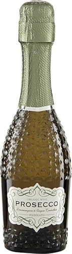 PETER RIEGEL BIOWEIN Pizzolato - Spumante Prosecco DOC, Mini, 11% Vol, 200ml (1er Pack) von Pizzolato