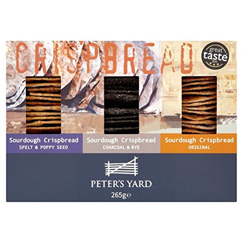 Peter Yard Sauerteig Knäckebrot Selection Box 265g von Peter's Yard