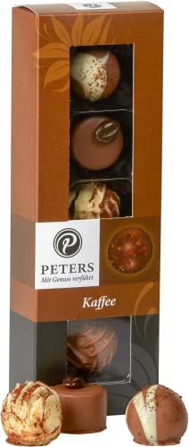 Peters Mit Genuss verführt | 5er Kaffee-Trüffel | Hochwertige Pralinen mit Alkohol | Pralinés | Espresso | Cappuccino | Geschenkidee | Geschenk | Made in Germany | 62g Peters Mit Genuss verführt | 5er Kaffee-Trüffel | Hochwertige Pralinen mit Alkohol | Pralinés | Espresso | Cappuccino | Geschenkidee | Geschenk | Made in Germany | 62g von Peters Mit Genuss verführt