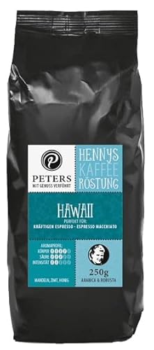 Peters Mit Genuss verführt | Henny's Röstung Hawaii | Sprechender Kaffee AR | Augmented Reality App | Ganze Bohnen | Kaffeebohnen | Ideal für Vollautomaten | Arabica | Mit Koffein | 250g Peters Mit Genuss verführt | Henny's Röstung Hawaii | Sprechender Kaffee AR | Augmented Reality App | Ganze Bohnen | Kaffeebohnen | Ideal für Vollautomaten | Arabica | Mit Koffein | 250g von Peters Mit Genuss verführt