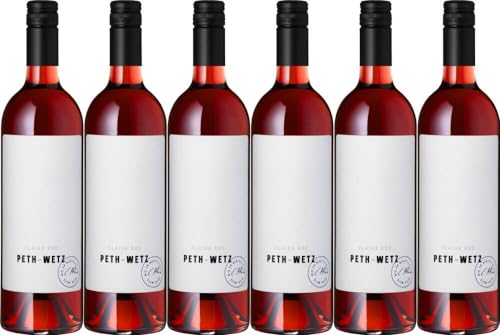 6x 'Claire Red' Rosé 2023 - Weingut Peth - Wetz, Rheinhessen - Rosé von Weingut Peth - Wetz