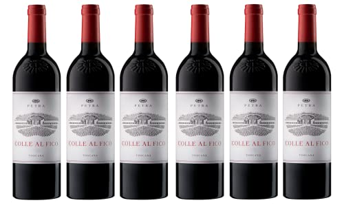6x 0,75l - Petra - Colle al Fico - Rosso - Toscana I.G.P. - Italien - Rotwein trocken 6x 0,75l - Petra - Colle al Fico - Rosso - Toscana I.G.P. - Italien - Rotwein trocken von Petra Wine