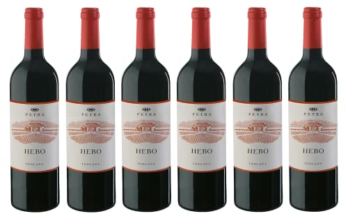 6x 0,75l - Petra - Hebo - Rosso - Toscana I.G.P. - Italien - Rotwein trocken von Petra Wine