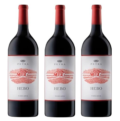 3x 1,5l - 2023er - Petra - Hebo - MAGNUM - Toscana I.G.P. - Italien - Rotwein trocken 3x 1,5l - 2023er - Petra - Hebo - MAGNUM - Toscana I.G.P. - Italien - Rotwein trocken von Petra