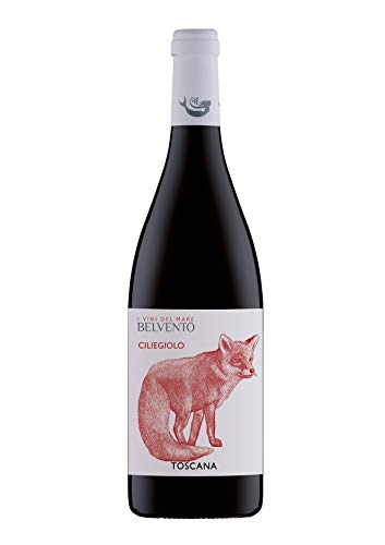 Petra Belvento i Vini del Mare Ciliegiolo di Toscana IGT, Sangiovese, Chardonnay, Pinot Nero, Plant Based - 1 Flasche 750 ml von Petra