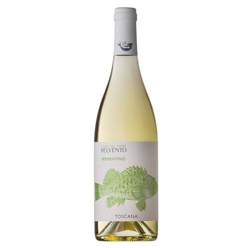 Petra Belvento i Vini del Mare Vermentino di Toscana IGT, Weißwein Plant Based - 1 Flasche 750 ml Petra Belvento i Vini del Mare Vermentino di Toscana IGT, Weißwein Plant Based - 1 Flasche 750 ml von Petra