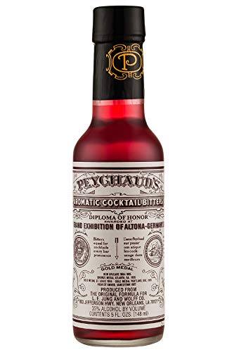 Peychaud`s Aromatic Cocktail Bitter 0,148 Liter 35% Vol. von Peychauds