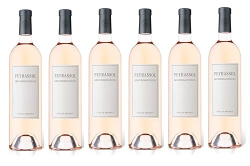 6x 0,75l - Commanderie de Peyrassol - Les Commandeurs - Rosé - Côtes de Provence A.O.P. - Frankreich - Rosé-Wein trocken von Peyrassol