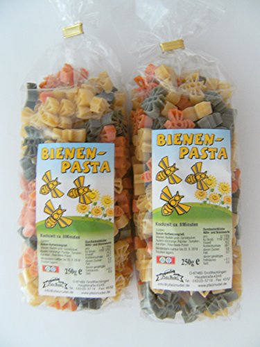 Pfalznudel Streuteile Bienen aus Nudelteig, 2X 250 g, Nudeln, Pasta, Dekoration, Delikatesse, Tiere von Pfalznudel