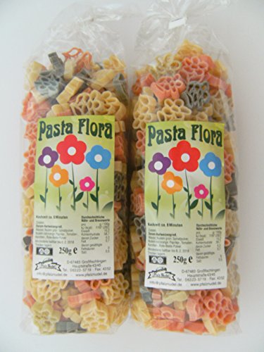 Pfalznudel Streuteile Blumen aus Nudelteig, 2X 250 g, Nudeln, Pasta, Dekoration, Delikatesse, Blume von Pfalznudel