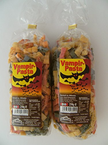Pfalznudel Streuteile Fledermäuse aus Nudelteig, 2X 250 g, Nudeln, Vampir Pasta, Dekoration, Delikatesse Pfalznudel Streuteile Fledermäuse aus Nudelteig, 2X 250 g, Nudeln, Vampir Pasta, Dekoration, Delikatesse von Pfalznudel